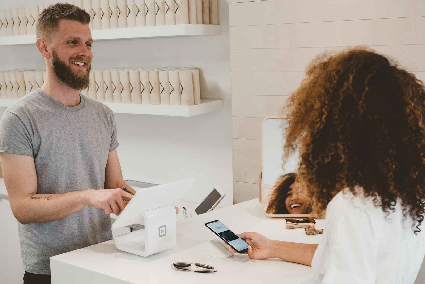 Real-world Cloud POS checkout scenario